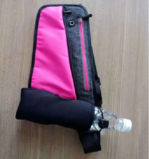Single kettle double zip Fanny pack sports bag