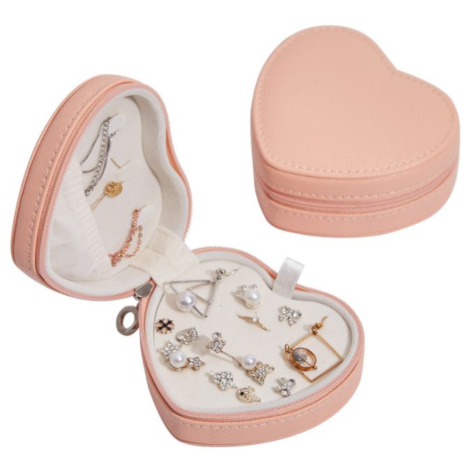 Heart-shaped jewelry boxes for export Specification image
