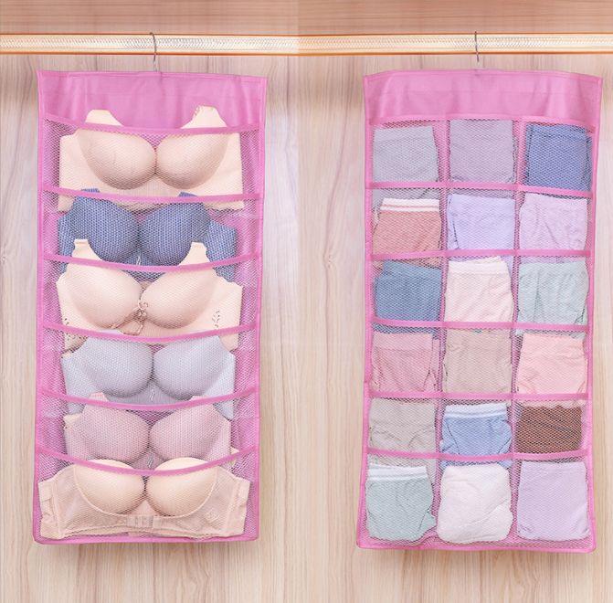 Underwear hanging bags, wardrobes, socks and underpants storage bags for export