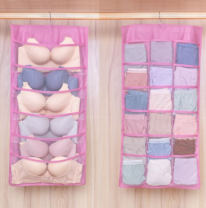 Underwear hanging bags, wardrobes, socks and underpants storage bags for export Application Scenario