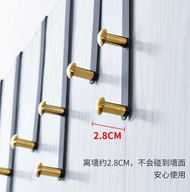 不锈钢免打孔门后挂钩外贸