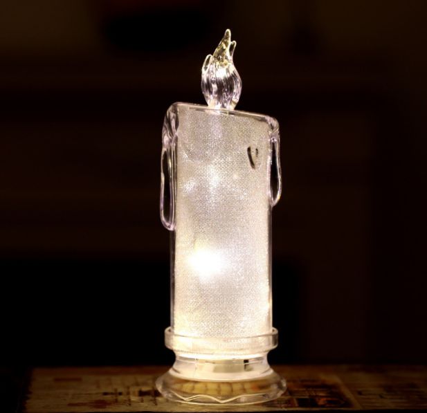 Export of LED light-emitting tearful simulation Christmas electronic candle lights Specification image