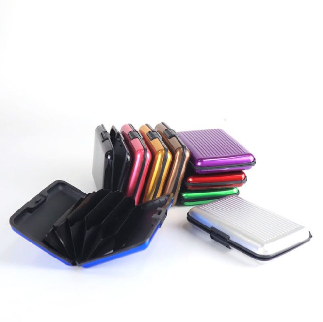 Aluminum alloy credit card package for foreign trade details Picture