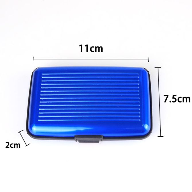 Aluminum alloy credit card package for foreign trade Application Scenario