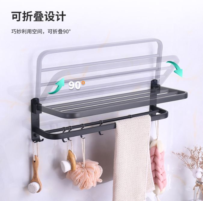 304 stainless steel towel rack for export Specification image