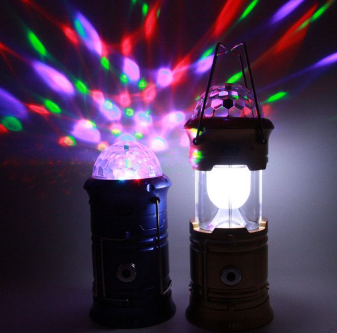 Portable camping hand-held starry sky lantern for export Specification image