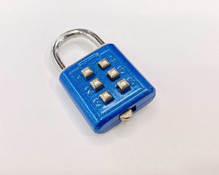 方圆锁业 按键密码锁 彩色密码锁箱包密码锁锁 挂锁 详情图5