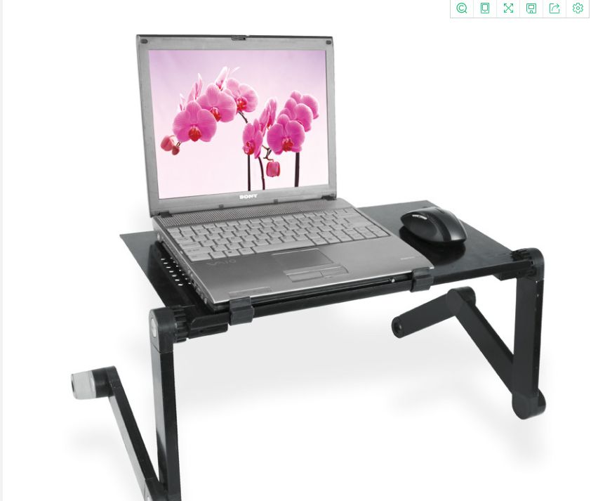 折叠电脑桌实物图