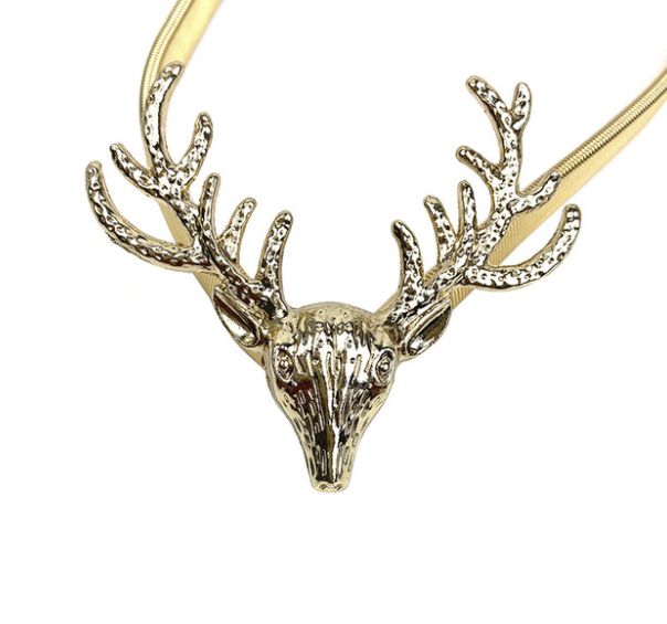 Simple alloy spring buckle curtain buckle for export Specification image