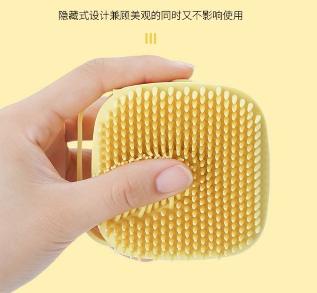 Silicone bath brushes for export Specification image