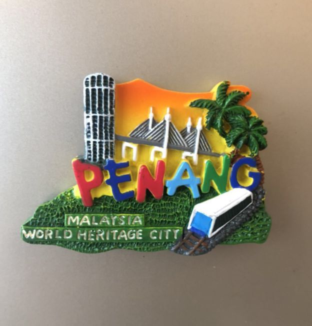 Export of commemorative three-dimensional resin refrigerator stickers Application Scenario