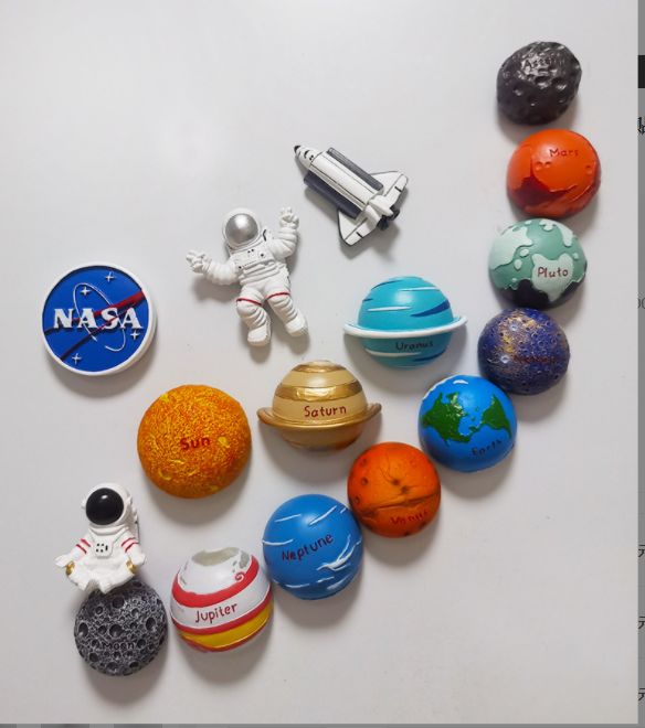 Foreign trade of refrigerator stickers for space astronauts Specification image