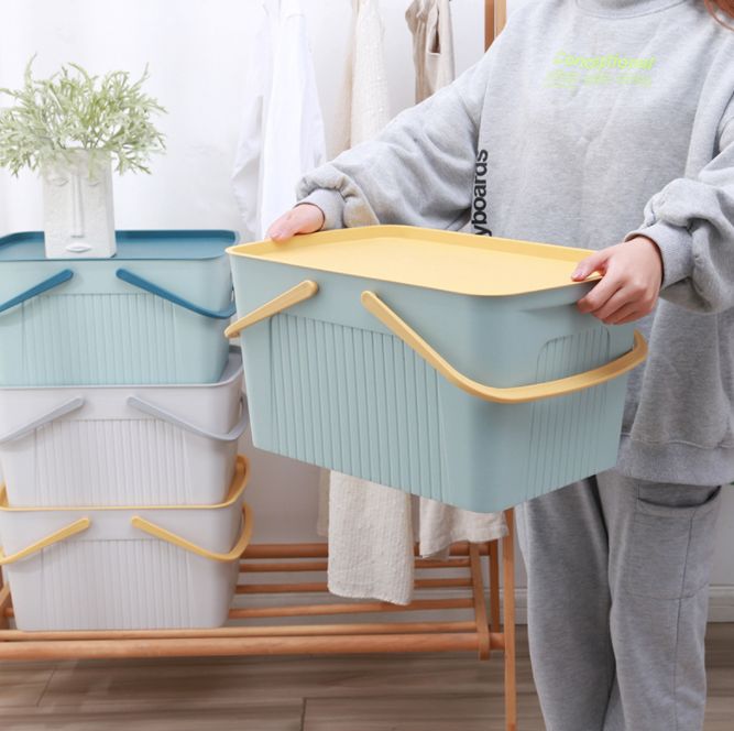 Dirty clothes basket with cover storage basket for export details Picture