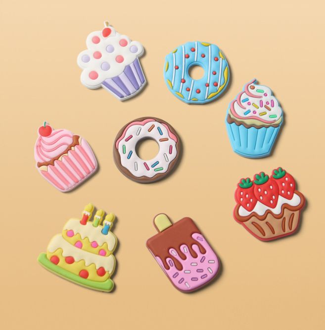 Cake series magnetic fridge magnets for export
