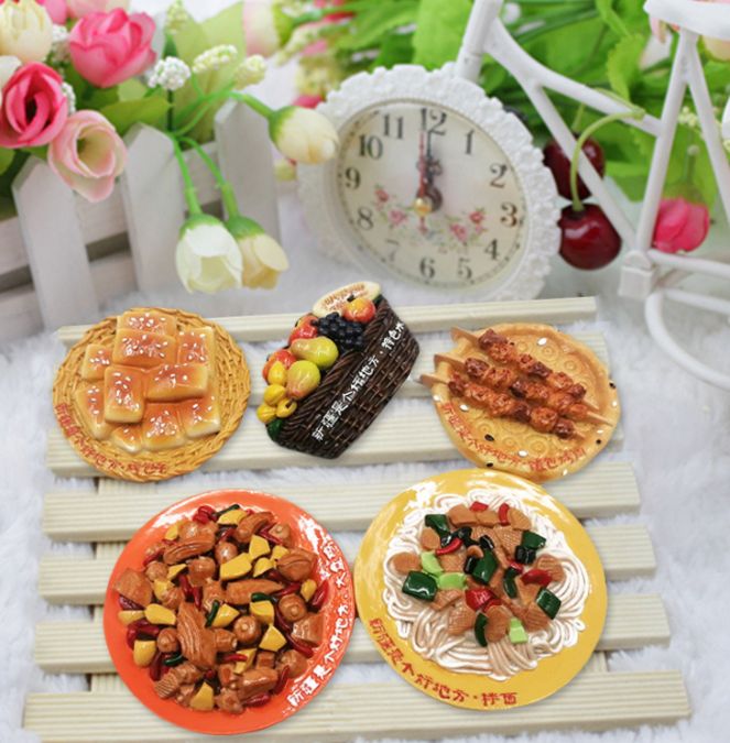 3D resin fridge magnets