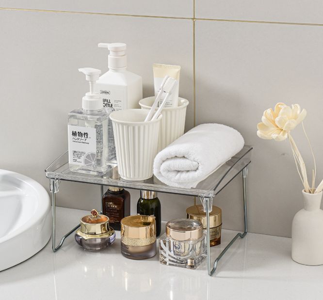 Simple ins transparent single-layer shelving for export details Picture