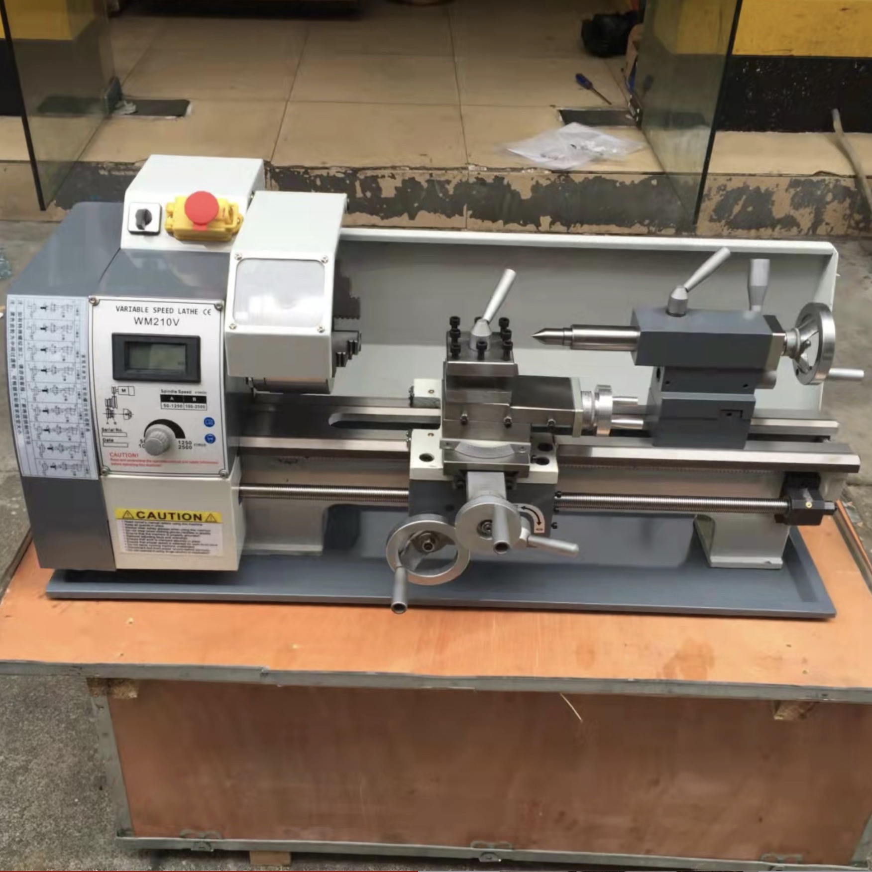 210V metal small, micro and mini precision multi-functional household horizontal desktop lathe Application Scenario