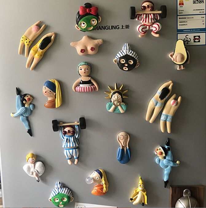 Creative fridge magnets for foreign trade details Picture