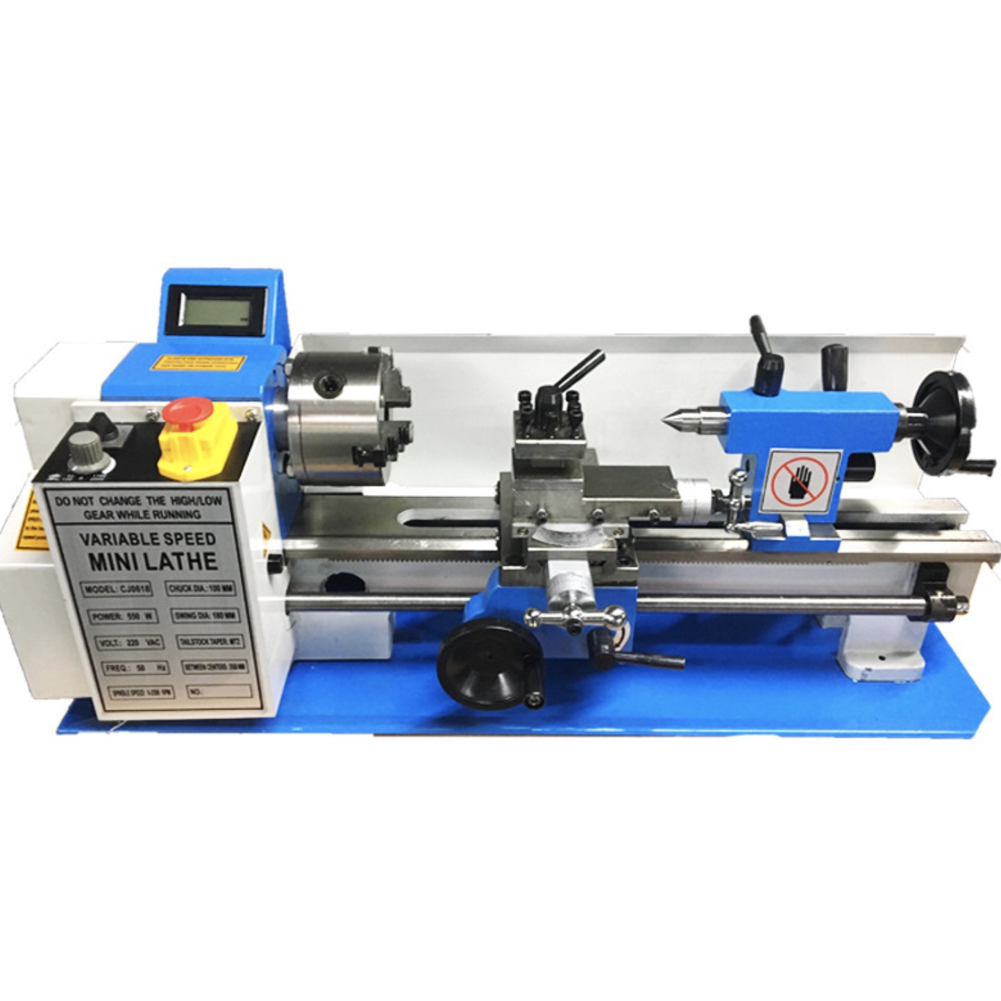 0618 Micro Lathe, 210V high-power bench lathe, metal table lathe, Prayer bead machine bed