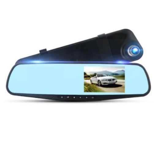 汽车载后视镜行车记录仪产品图