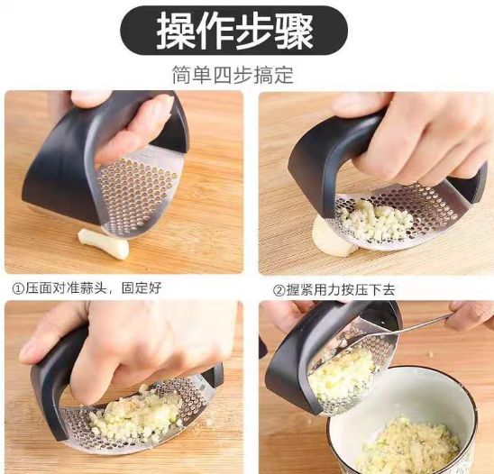 Manual garlic press for export details Picture