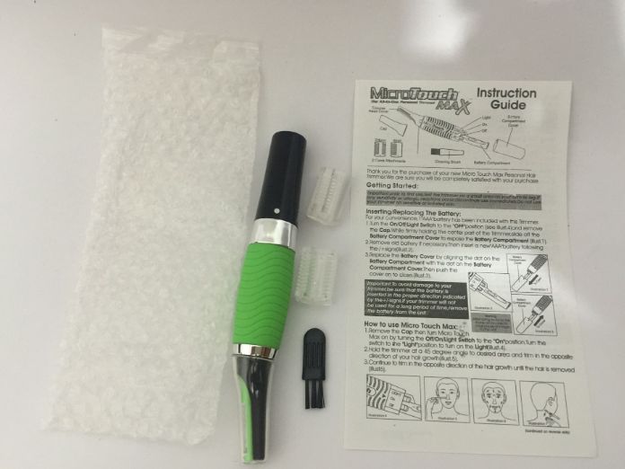 Export of shaving equipment details Picture