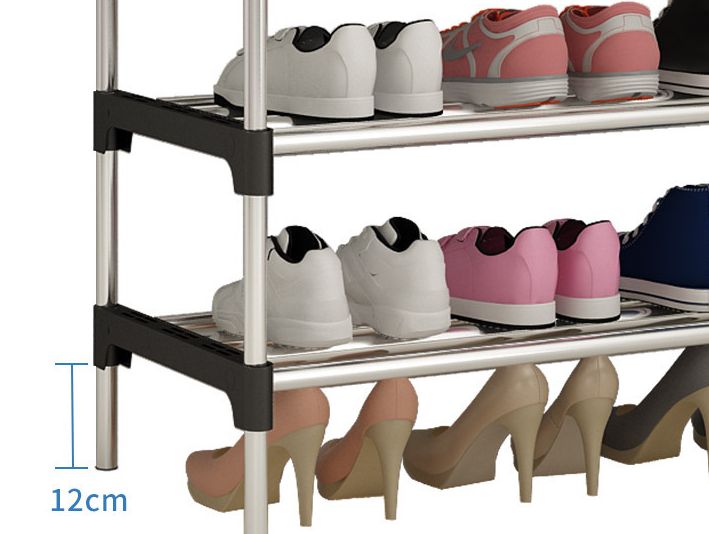 8-layer assembled shoe rack for export Application Scenario