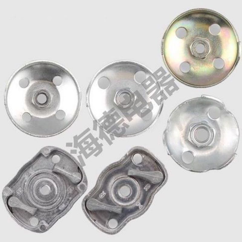 Lawn mower pull tray accessories double claw dial single claw dial grass mowing mower starter aluminum iron plate thumbnail