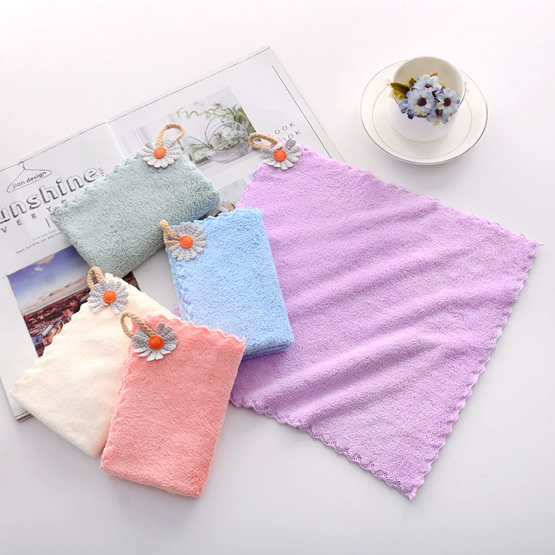 Yiwu Good Goods Floating Yang Absorbent Hand Towel Square Towel Towel Item Picture