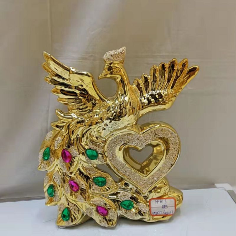 Bao Xian ceramic craft decoration handicraft manufacturers direct peacock 631 thumbnail