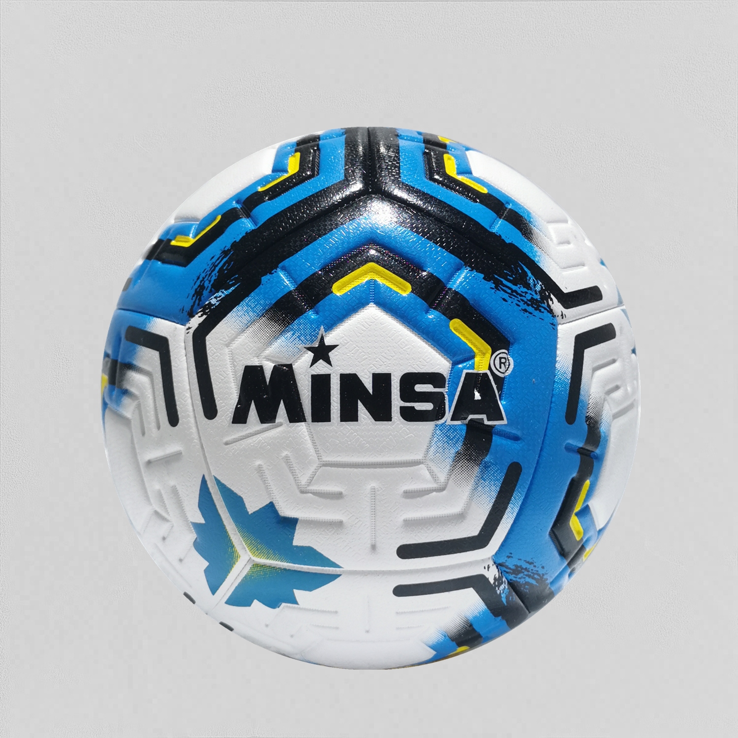 Yiwu Football Factory Direct Sales Minsa Standard 4/5 Selling Football Tpe Material Machine Stitched Football High Elastic Wear-Resistant Foot Feeling Good Adult Students Daily Training Special Football Custom Logo Item Picture
