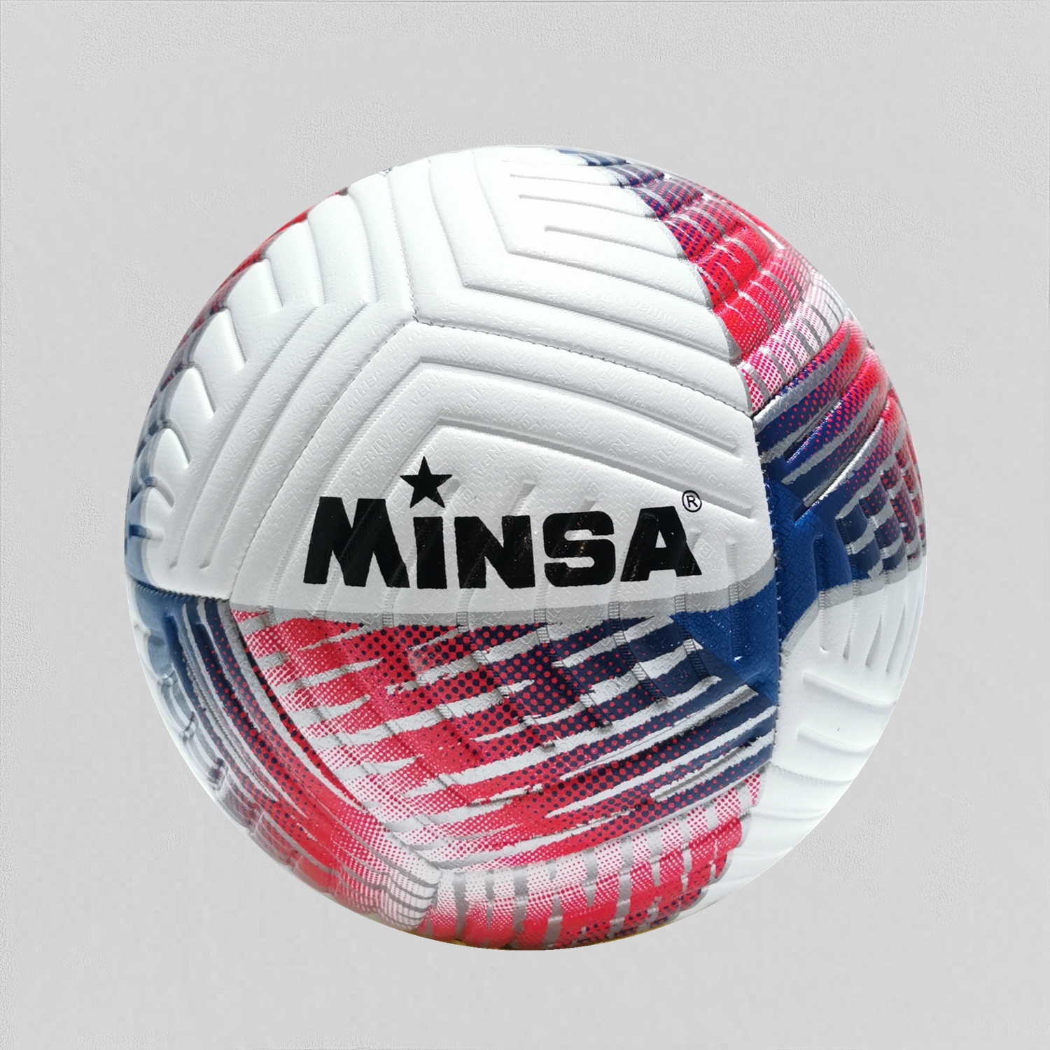 Yiwu Football Factory Direct Sales Minsa Standard No. 5 Hot Tpe Machine Stitched Football High-Grade Football Daily Training Students Adult Training Match Special Football Wear-Resistant Kick Can Be Customized Logo details Picture