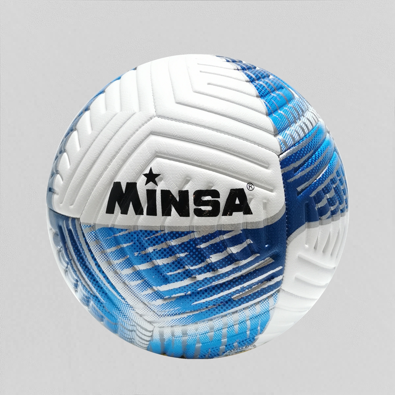Yiwu Football Factory Direct Sales Minsa Standard No. 5 Hot Tpe Machine Stitched Football High-Grade Football Daily Training Students Adult Training Match Special Football Wear-Resistant Kick Can Be Customized Logo Specification drawing