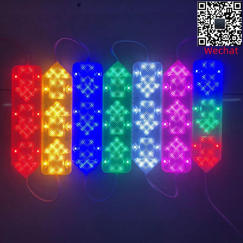 Motorcycle led light arrowhead type turn signal light flash taillight 12V indicator light LED module super bright model details Picture