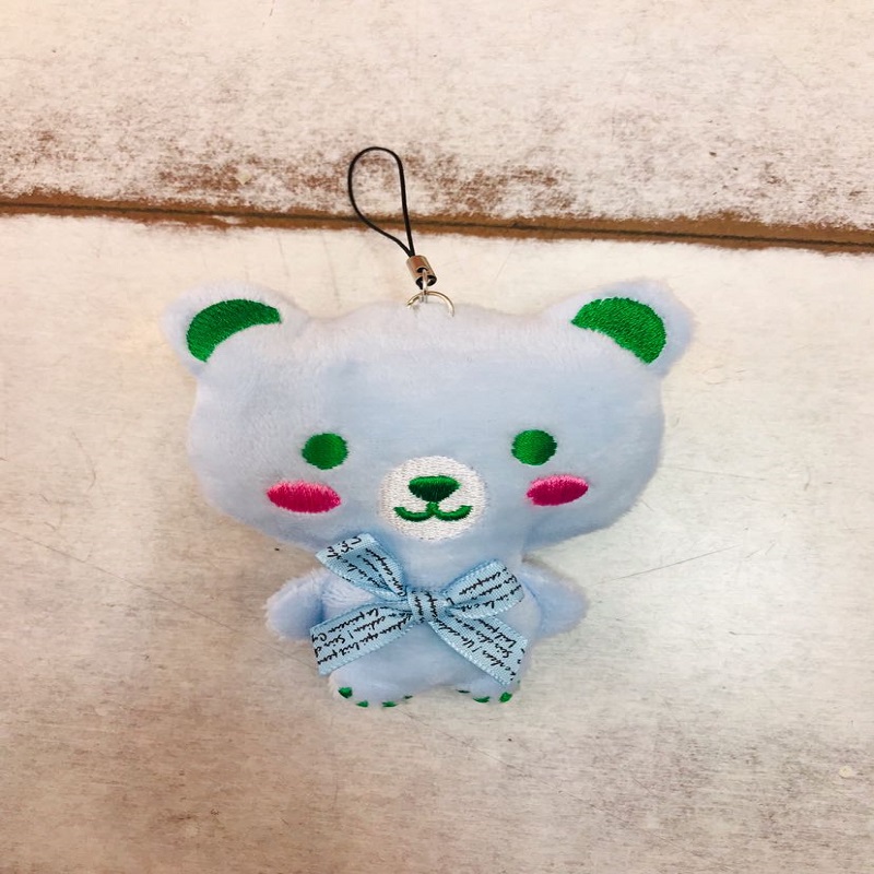 Senbao Monkey 01 Dolls, Smiling Bear Keychain dolls, schoolbag pendants, small gifts, dolls, claw machines, small dolls, accessories, plush pic 2