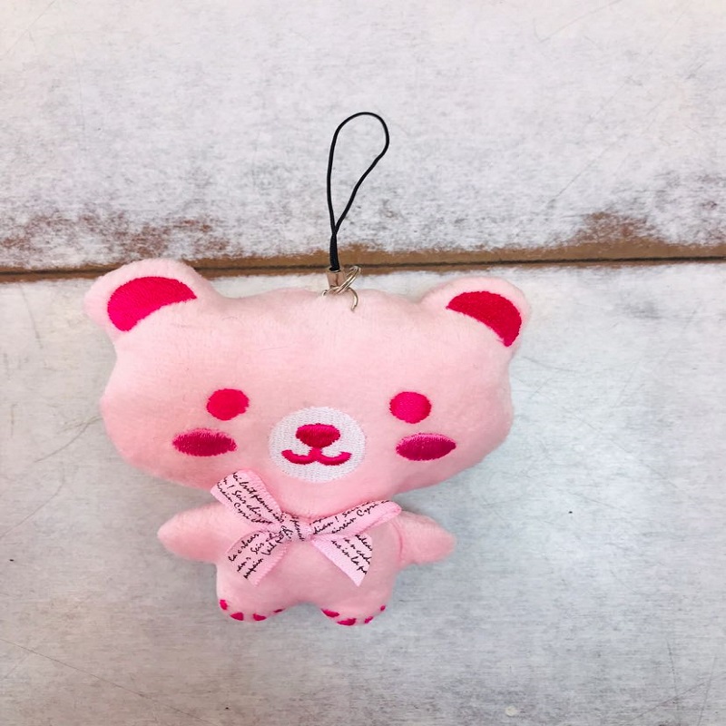 Senbao Monkey 01 Dolls, Smiling Bear Keychain dolls, schoolbag pendants, small gifts, dolls, claw machines, small dolls, accessories, plush pic 3