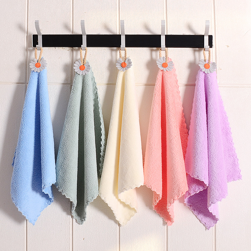 Piaoyang absorbent hand towel square towel thumbnail