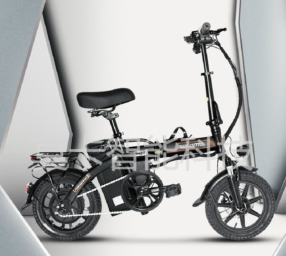 Electric folding bike