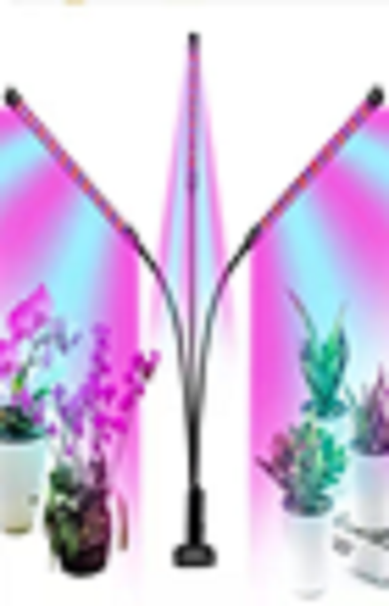 Three tubes of plant growth lamps pic 1