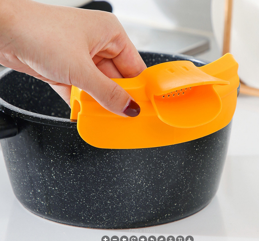 Kitchenware pot round edge deflector for foreign trade