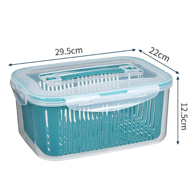 塑料洗水果洗菜沥水篮外贸专供详情5
