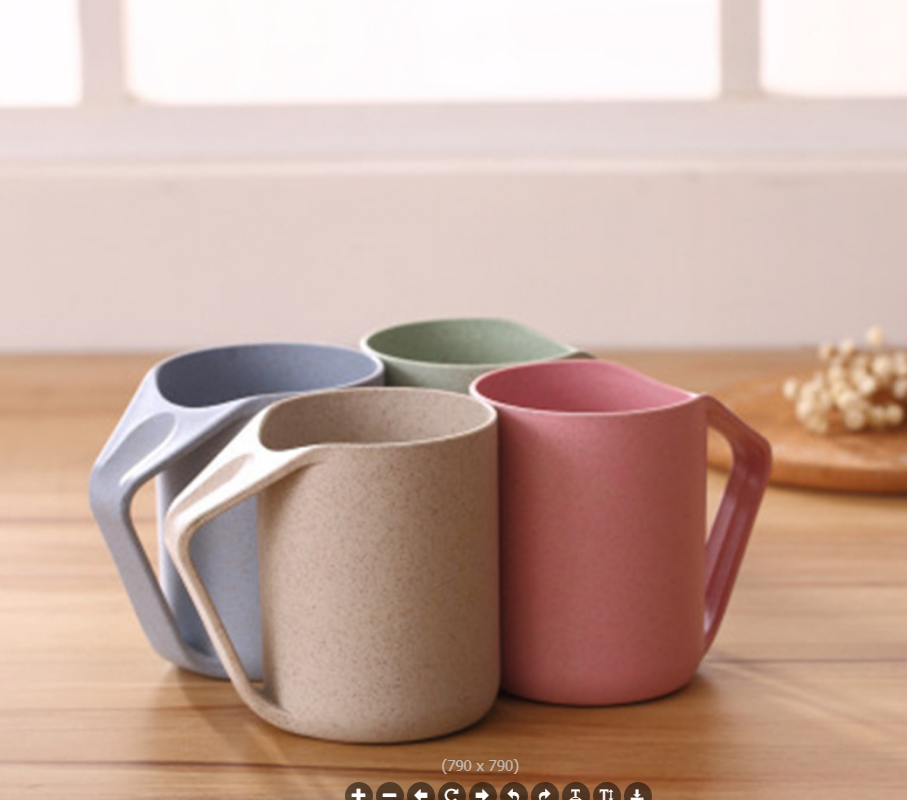 Wheat wash cup