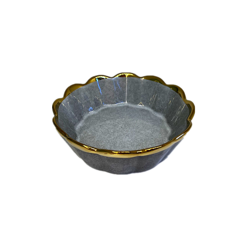 强化瓷 骨瓷 色釉/陶瓷碗/陶瓷沙拉碗白底实物图