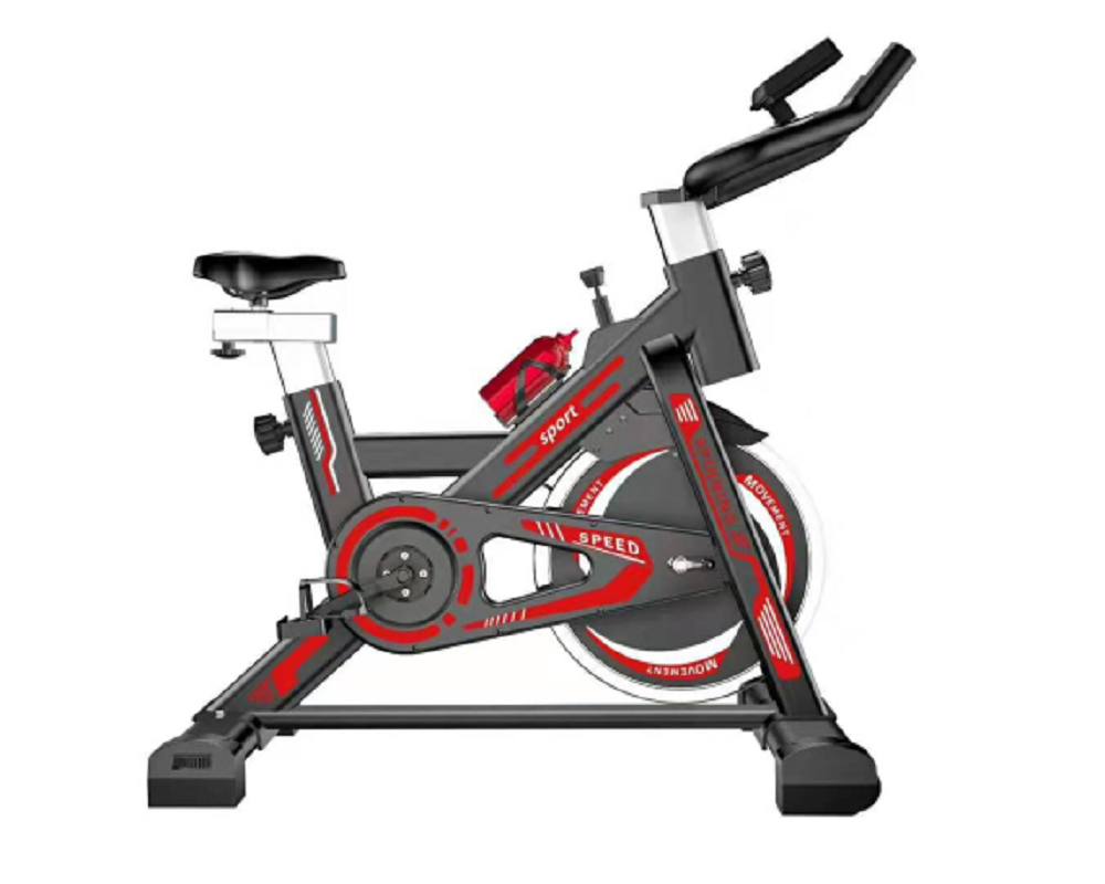 Factory direct sales gym with heart rate with kettle mobile phone stand spinning bike exercise bike KLB-118 Yiwu wholesale Specification drawing