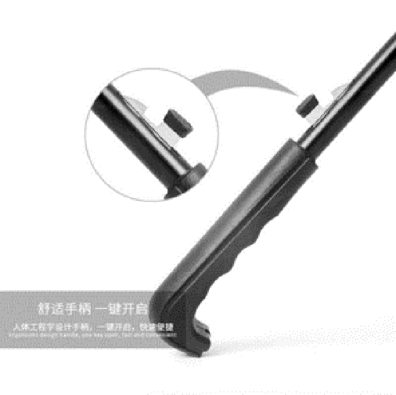 16开彩虹伞半自动黑钢丝伞架170T涤丝布详情2