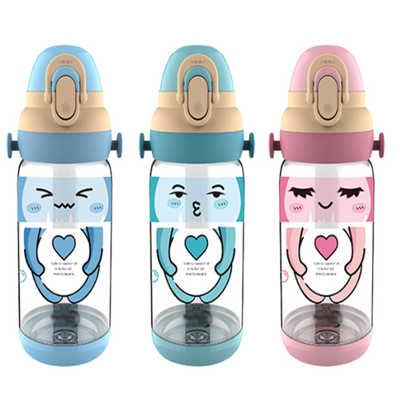620ml large capacity HC-5500 plastic cup water bottle full figure