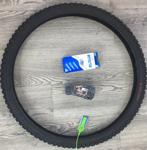 (specific price negotiable) Bicycle accessories tire set bicycle inner tube (butyl rubber) bicycle outer tyre (recycled rubber)