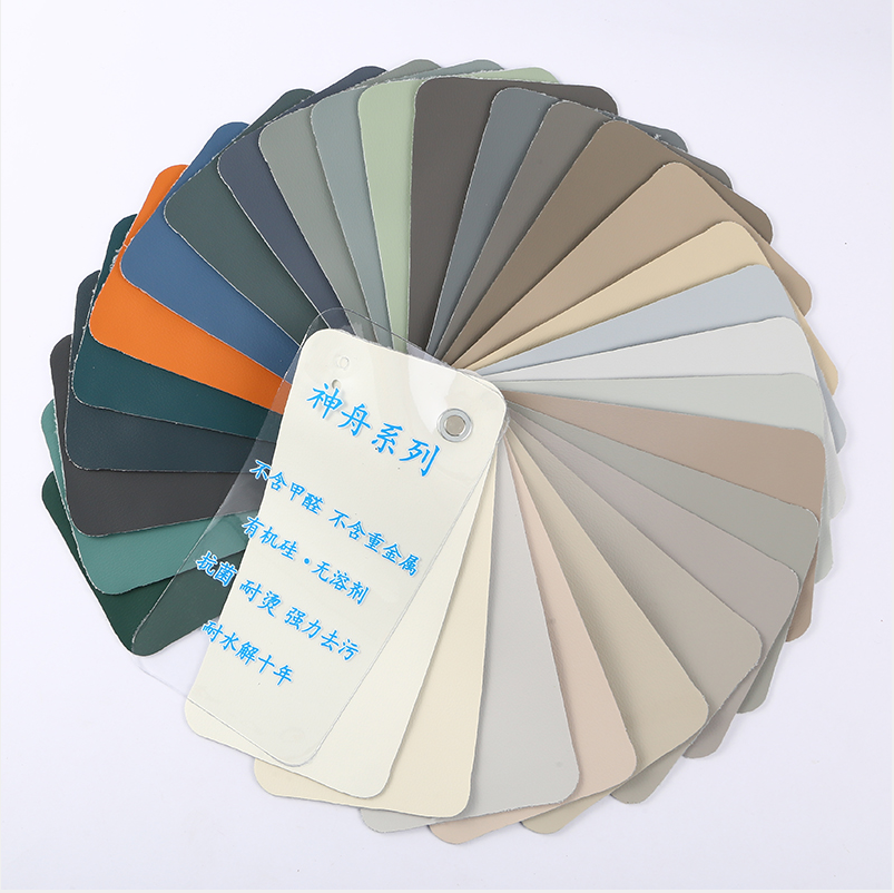 The 2022 new Shenzhou series organic silicon is launched, with 30 ecological environmental protection popular colors, leather texture, zero formaldehyde, no heavy metals, easy to clean, dirty and easy to clean, no odor, hydrolysis resistance thumbnail