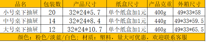 桌下抽屉式收纳盒桌面办公文具收纳书桌底置物架大号手机隐藏神器详情1