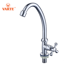 Chrome Deck Mounted Kitchen Sink Faucet Grifo de Cocina